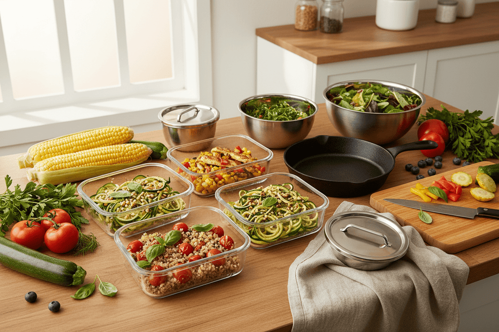 Batch Cooking Été : Repas Familiaux Sains Pour Toute La Semaine (2026)