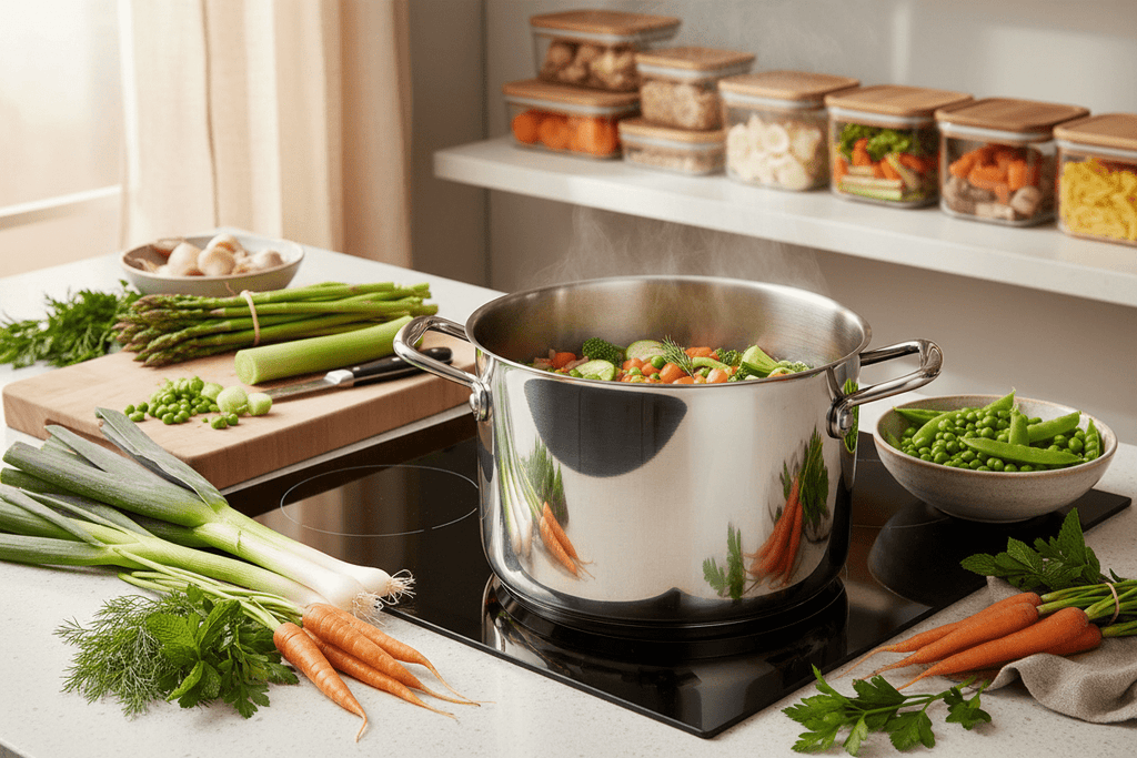 Batch Cooking Printemps Mars : 8 Repas En 2h Marmite Inox (2026)
