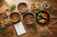 Batch Cooking Santé 2026 : 10 Repas En 3h Avec Fonte & Inox (Plan Complet) - Purcook