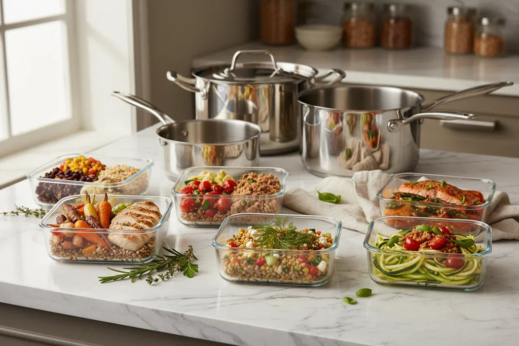 Batch Cooking Santé : 5 Recettes en Inox Pour La Semaine