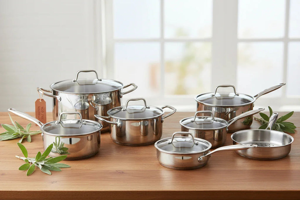 Batterie de Cuisine Inox 2026 : Guide d'Achat Complet (12 Pièces vs 5 Pièces)