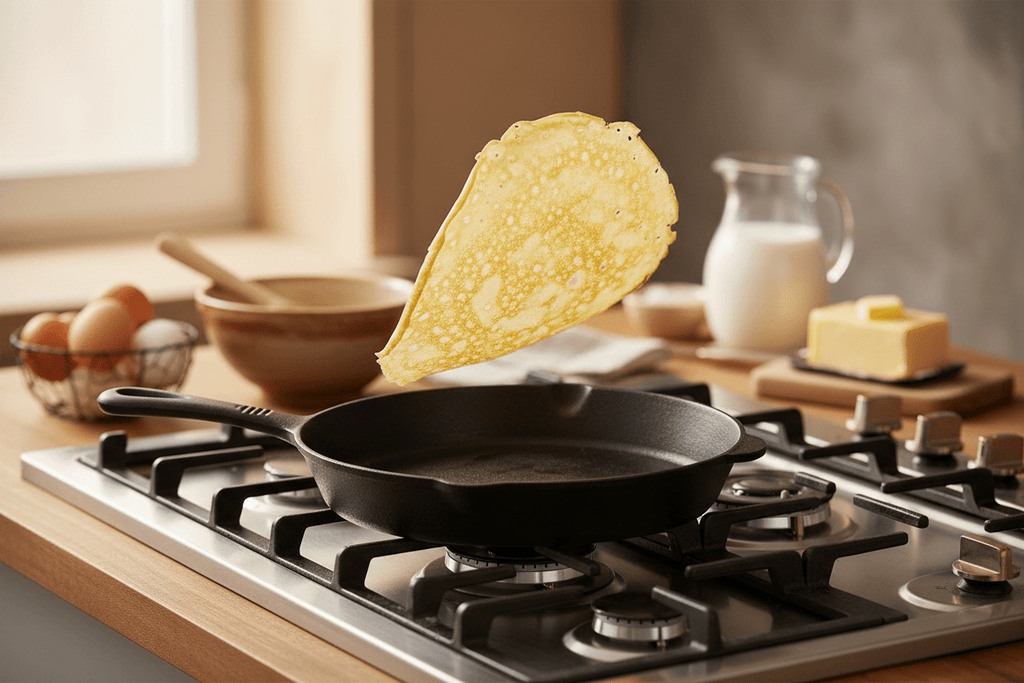 Chandeleur 2026 : Crêpes Parfaites Poêle Fonte (2 Février - Recettes)