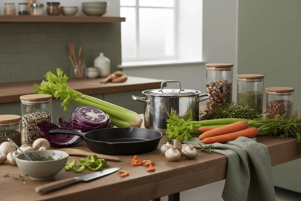 Cuisine Zéro Gaspi : 20 Astuces Fonte/Inox/Verre 2026 (Anti-Gaspillage)