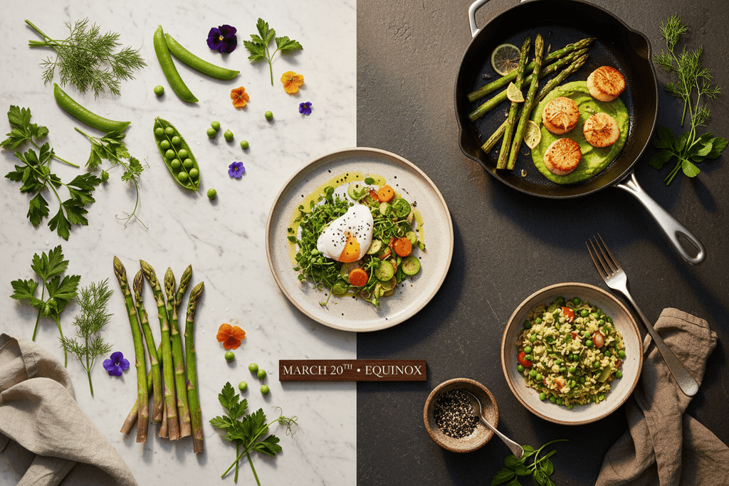 Équinoxe Printemps 20 Mars : Cuisiner L'Équilibre Jour-Nuit (2026)