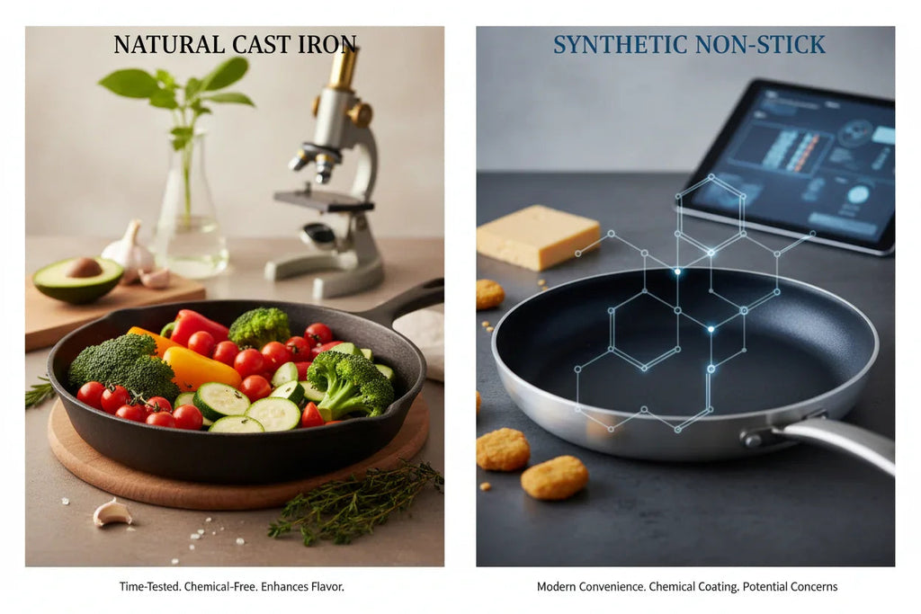 Fonte Naturelle vs Téflon : La Vérité Scientifique Sur Votre Santé