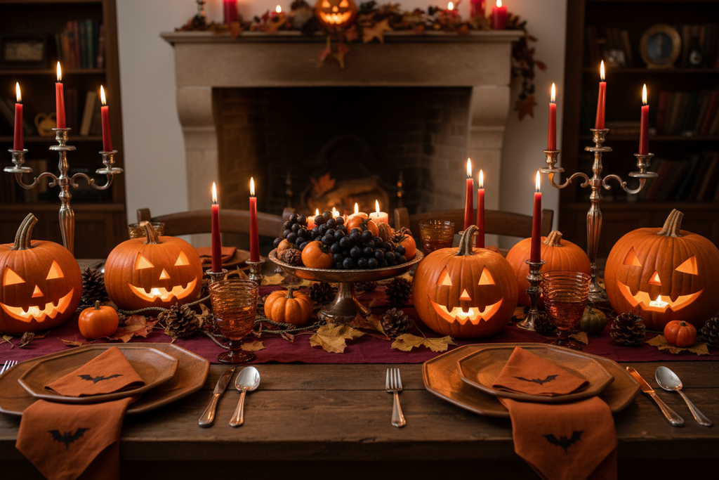Comment Décorer Une Table D'Halloween Sans Plastique Jetable