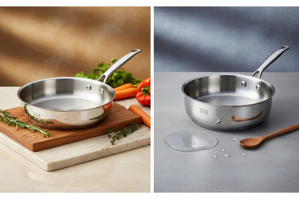 Inox 304 vs 316 : Quel Acier Inoxydable Choisir Pour Votre Santé ?