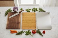 Planche à Découper : Bois, Bambou Ou Inox — Laquelle Choisir ? - Purcook