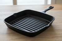 Poêle Grill Fonte : Pourquoi Les Stries Font La Différence (Guide 2026)