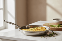 Recette Omelette Poêle Inox : Baveuse Parfaite En 5 Min (2026) - Purcook