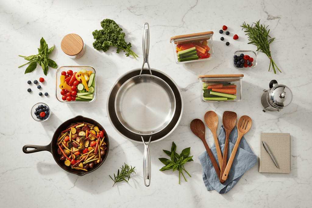 Rentrée Saine 2026 : Équiper Sa Cuisine Sans PFAS Ni Plastique (Guide Complet)