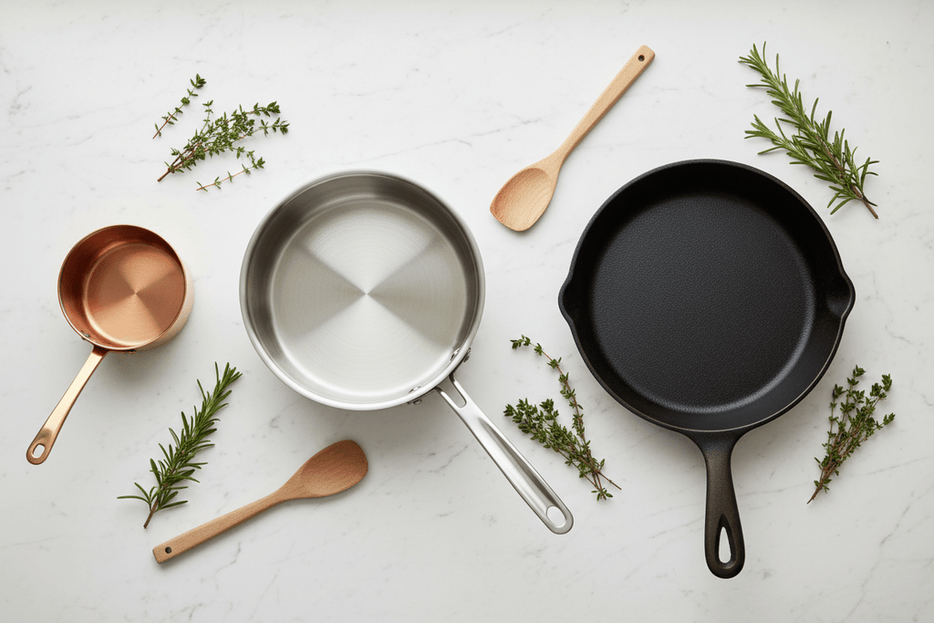 Top 5 Guides Inox Et Fonte : Les Meilleurs Articles Sur Les Matériaux De Cuisson Sains 2026