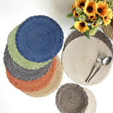 2 sets de table tissés | Napperons décoratifs nordiques - Purcook