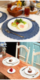 2 sets de table tissés | Napperons décoratifs nordiques - Purcook