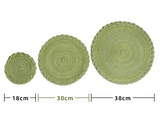 2 sets de table tissés | Napperons décoratifs nordiques - Purcook