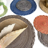 2 sets de table tissés | Napperons décoratifs nordiques - Purcook