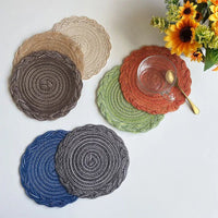 2 sets de table tissés | Napperons décoratifs nordiques - Purcook
