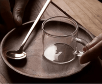 6 tasses à café en verre – Élégantes tasses à expresso 120 ml - Purcook