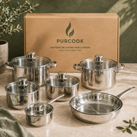 Batterie Cuisine Inox 12 Pièces