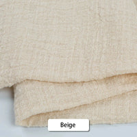 Serviettes de table chic en coton gaze – Lot de 6