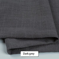 Serviettes de table chic en coton gaze – Lot de 6