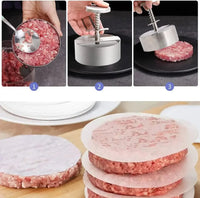 Presse à viande en inox – Moule à burger réglable et durable