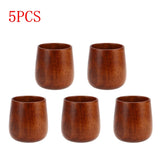 Petite tasses en bois naturel