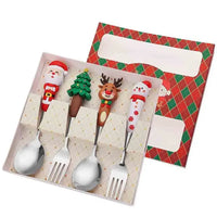 Coffret cadeau couverts enfants – Ensemble festif qui enchante Noël