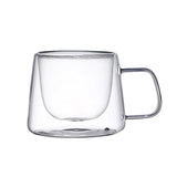 Tasse en verre à café, lait, thé à double paroi , 200ml.