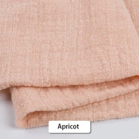 Serviettes de table chic en coton gaze – Lot de 6