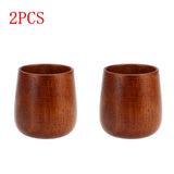 Petite tasses en bois naturel