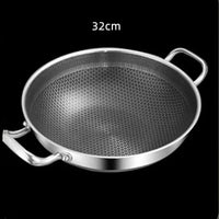 Marmite en inox 32cm.