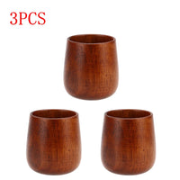 Petite tasses en bois naturel