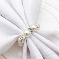 Anneaux pour serviettes de table chic (10 pcs)