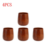 Petite tasses en bois naturel