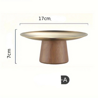 Plateau de présentation en inox élégant