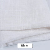 Serviettes de table chic en coton gaze – Lot de 6