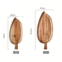 Plateau de service en bois (1 pièce) – Élégant et polyvalent