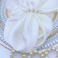 Anneaux pour serviettes de table chic (10 pcs) - Purcook