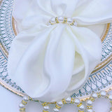 Anneaux pour serviettes de table chic (10 pcs) - Purcook