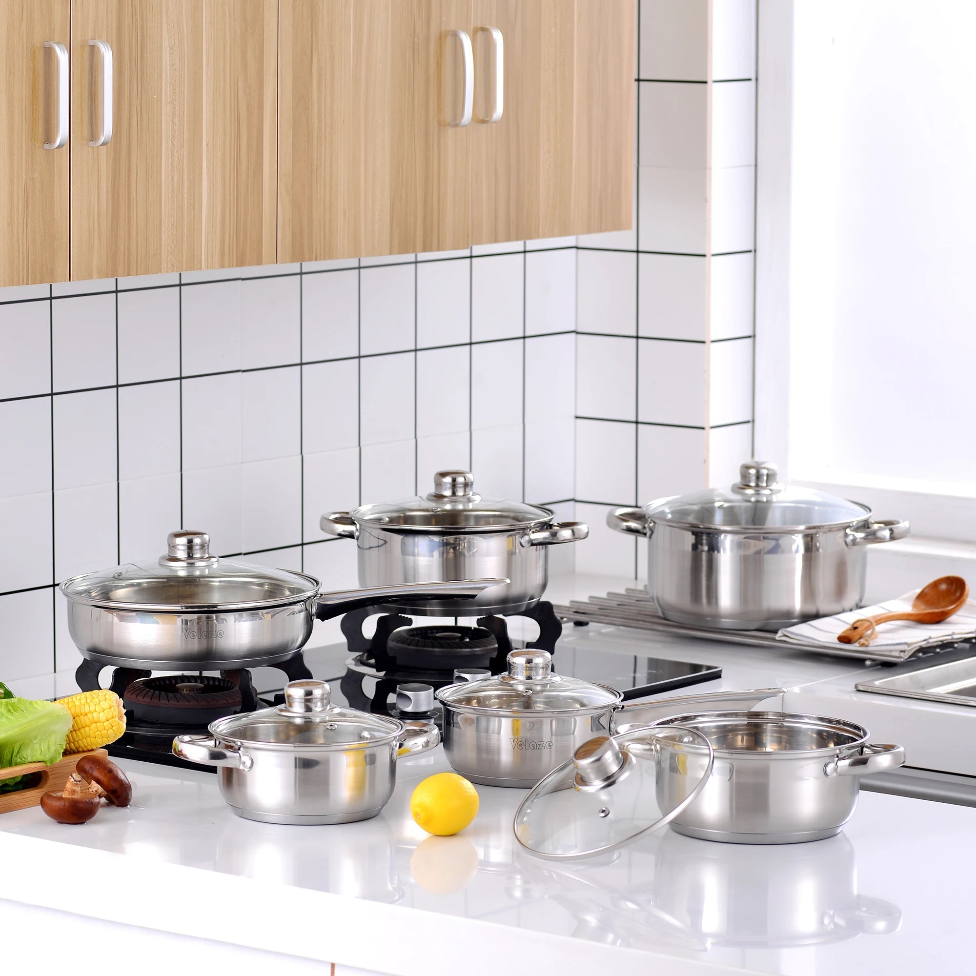 Batterie De Cuisine Enfant 13 Pièces – Métal Réaliste – Sac à Dos Inclus – Dès 3 Ans