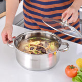 Batterie Cuisine Inox 12 Pièces - Purcook alternative a lecreuset, cristel, atma, ikea, debuyer, saine, amazon, cdiscount, mathon, scandvie, ninja, acier inoxydable , faitout