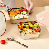 Bento Box Inox Compartimentée & Étanche - Repas Sain Sans Plastique - Purcook