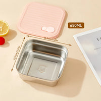 Bento Box Inox Compartimentée & Étanche - Repas Sain Sans Plastique - Purcook