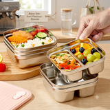 Bento Box Inox Compartimentée & Étanche - Repas Sain Sans Plastique - Purcook