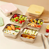 Bento Box Inox Compartimentée & Étanche - Repas Sain Sans Plastique - Purcook