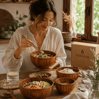 Bols Bois Jujube Massif - Naturels Antibactériens - Purcook