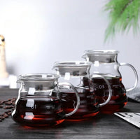 Cafetière en verre avec couvercle, en forme de nuage, bouilloire . - Purcook