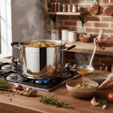 Casserole Marmite Inox Double Fond - Pro - Purcook