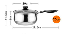 Casserole Marmite Inox Double Fond - Pro - Purcook